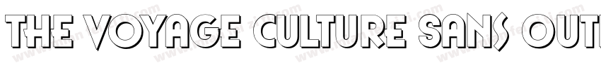 The Voyage Culture Sans Outline字体转换